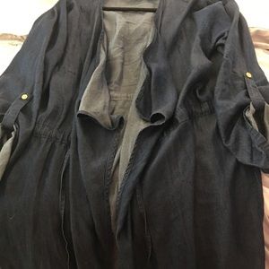 Blue Jean Duster Coat